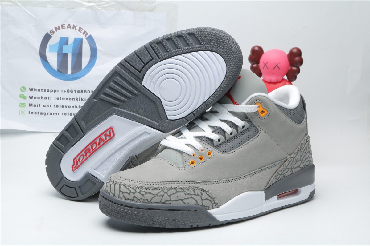 Jordan 3 Retro Cool Grey