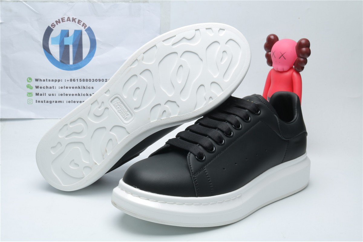 Alexander McQueen Sole Sneakers Black White
