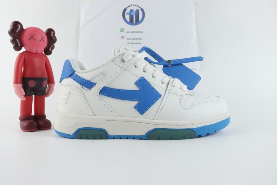 OFF-WHITE Out Of Office "OOO" Low White Blue (FW21)